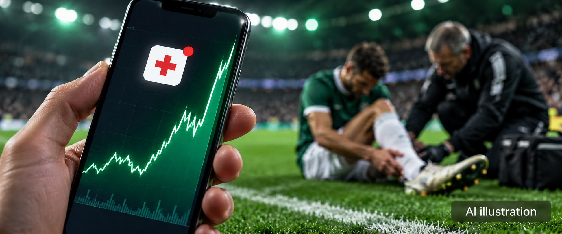 A single late injury update can move the entire market