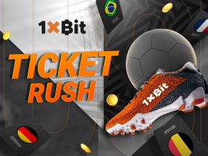 Bet on Qatar 2022: Take Part in Ticket Rush from 1xBit